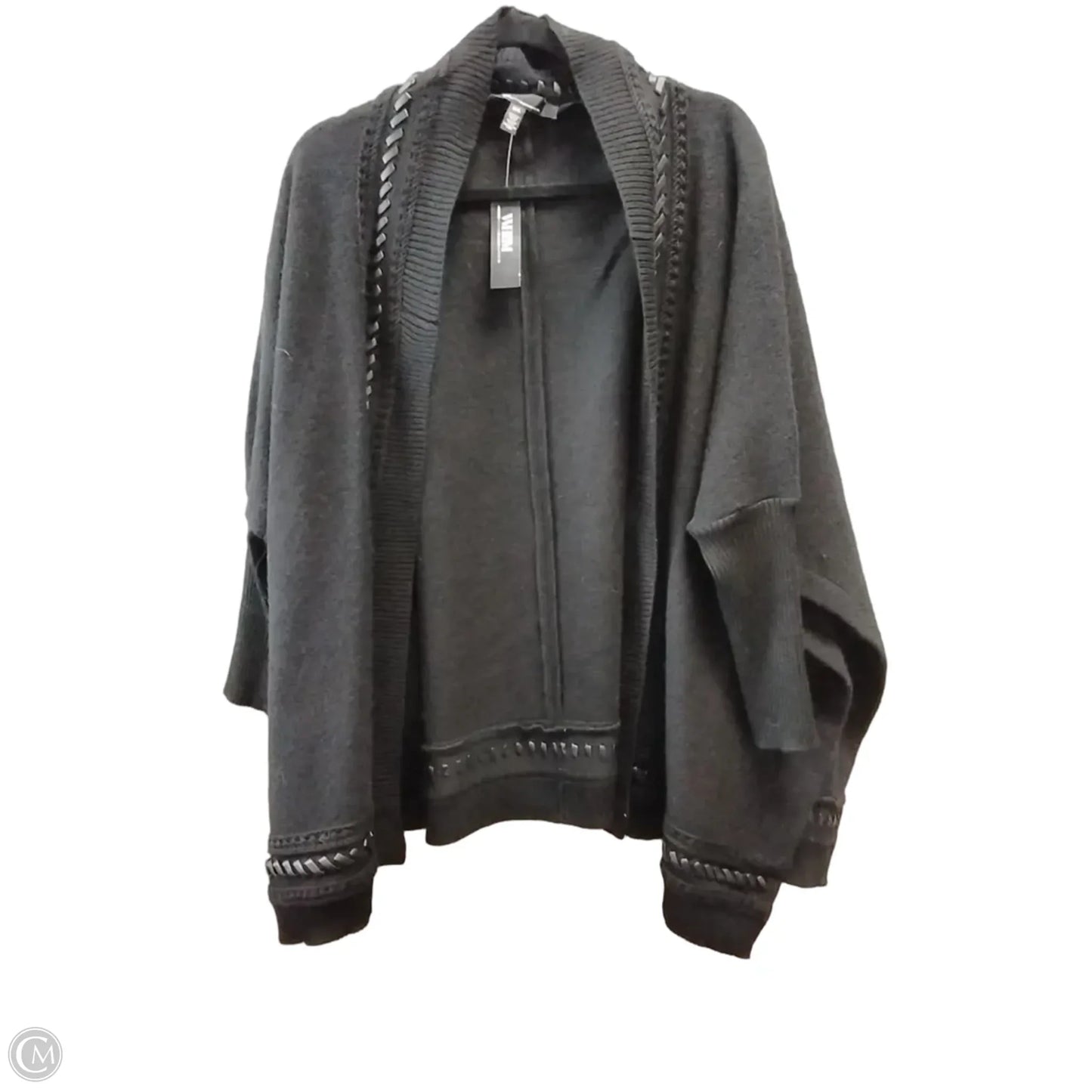Sweater Cardigan By White House Black Market In Black, Size: L