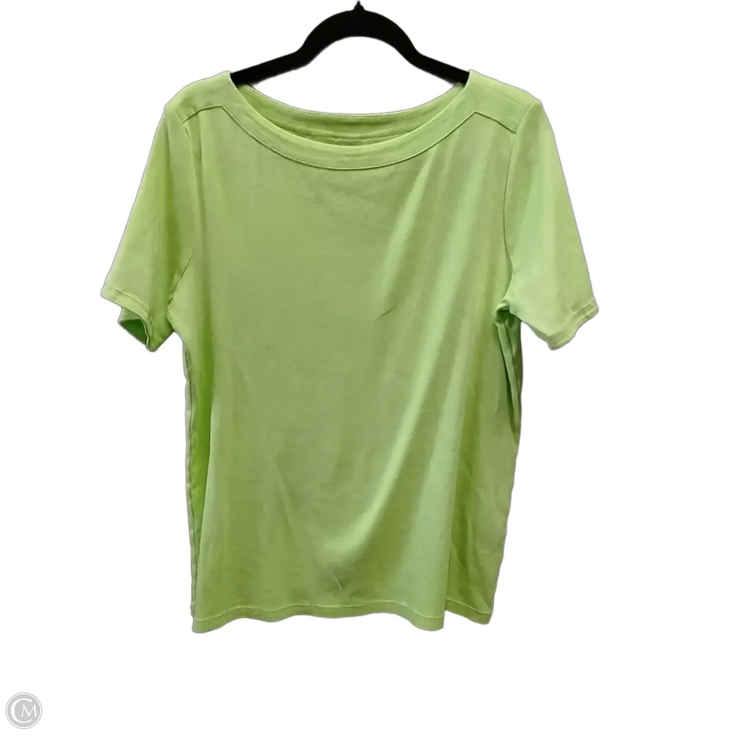 Top Short Sleeve By Chicos In Green, Size: 2