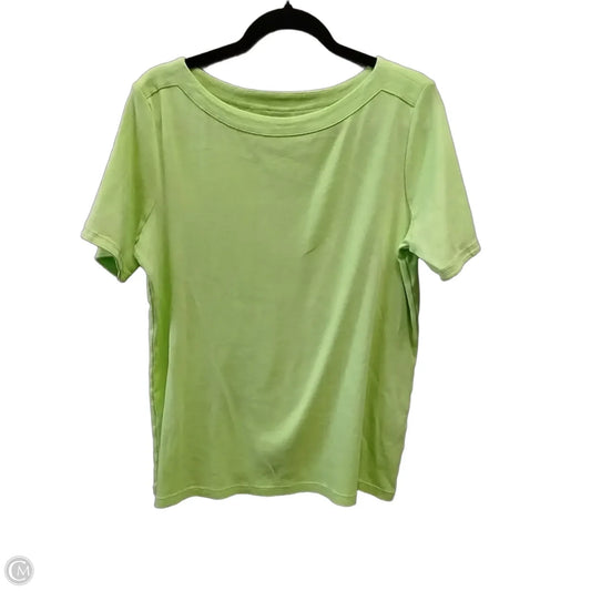 Top Short Sleeve By Chicos In Green, Size: 2