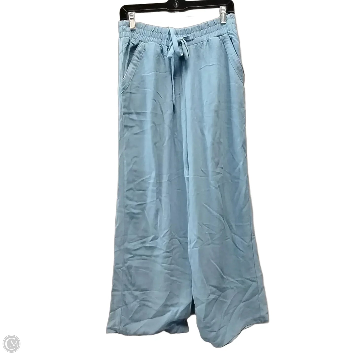 Pants Linen By Sigal In Blue, Size: M