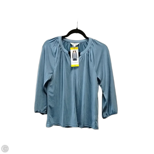 Top Long Sleeve By Lucky Brand In Blue, Size: S