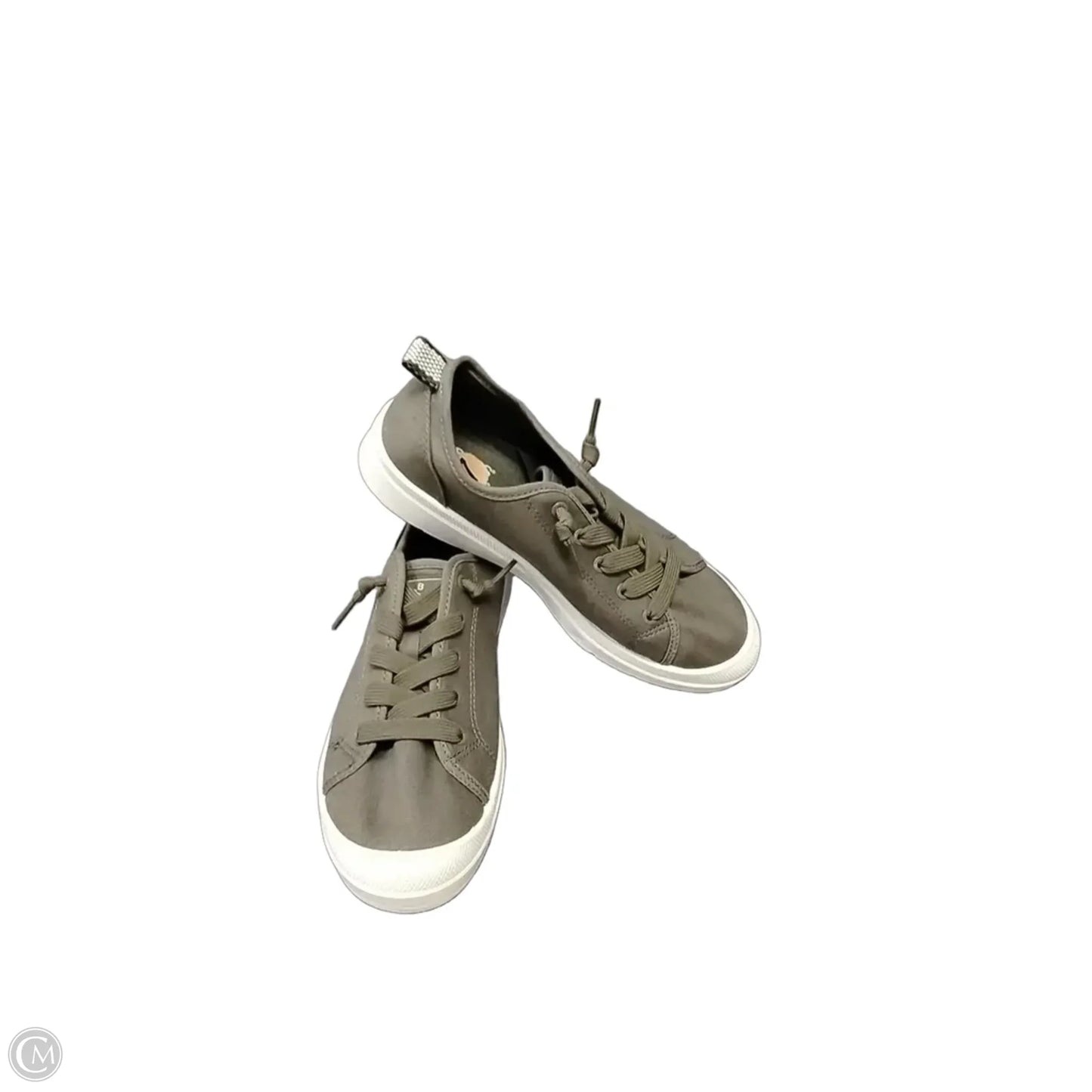 Shoes Sneakers By Bobs In Green, Size: 7