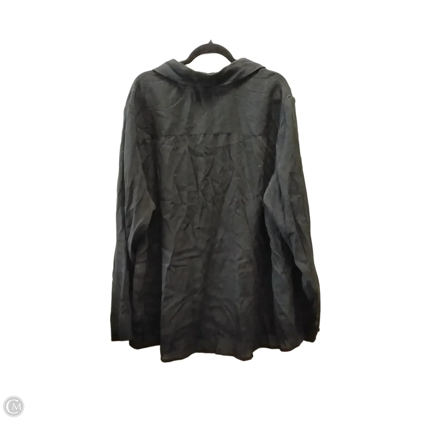 Blouse Long Sleeve By Coldwater Creek In Black, Size: 3x