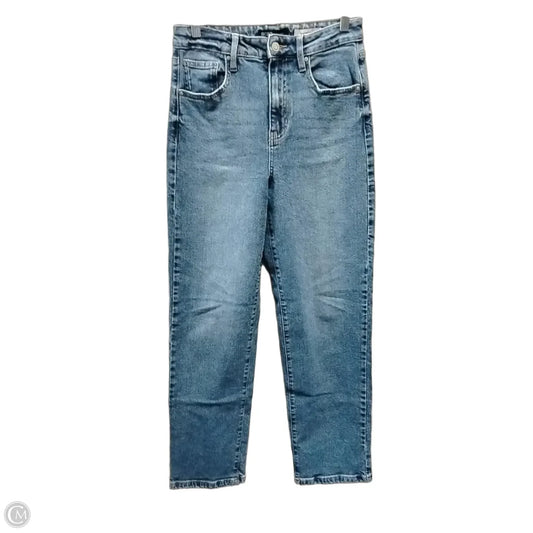 Jeans Straight By Bcbg In Blue Denim, Size: 5