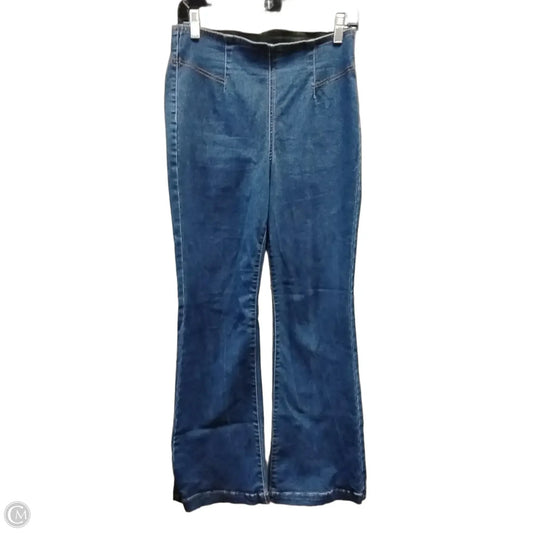Jeans Flared By Knox Rose In Blue Denim, Size: 8