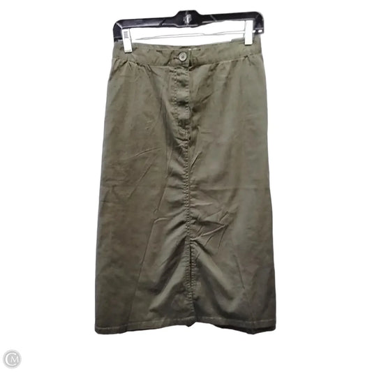 Skirt Midi By Jessica London In Green, Size: 18