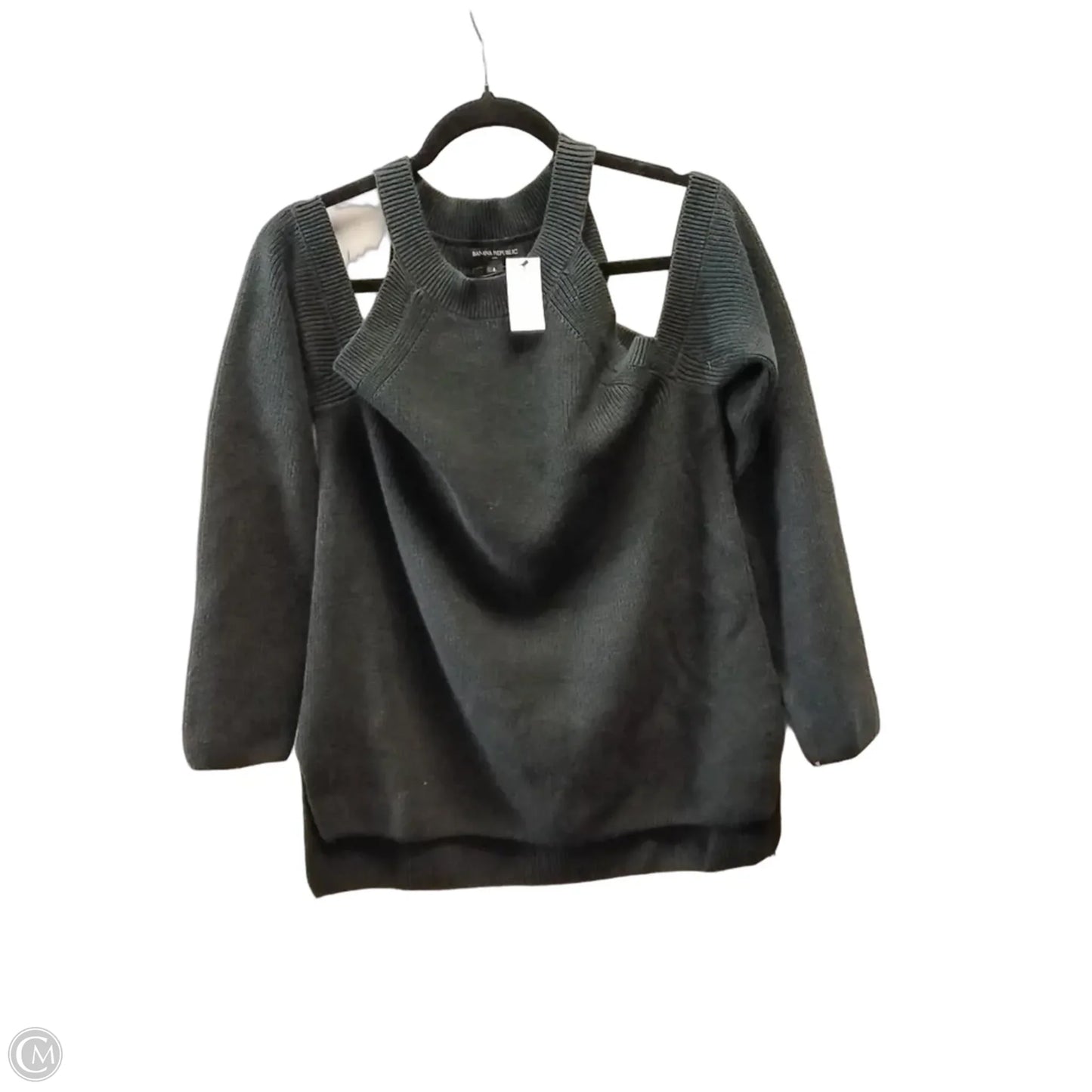 Sweater By Banana Republic In Black, Size: L