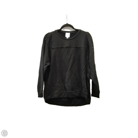 Sweater By Clothes Mentor In Black, Size: S