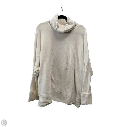 Sweater By Old Navy In White, Size: Xxl