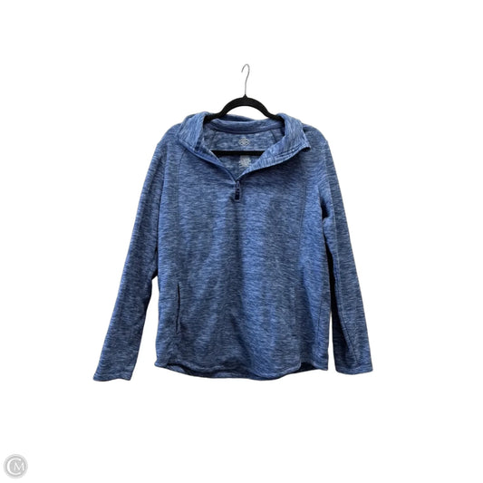Sweatshirt Collar By St Johns Bay In Blue, Size: L