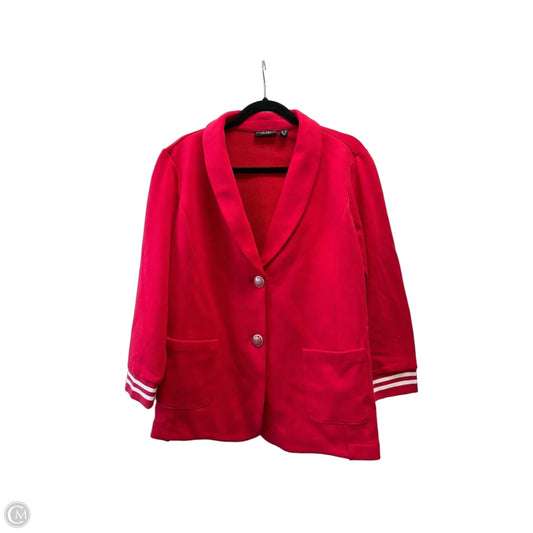 Jacket Other By Susan Graver In Red, Size: 0