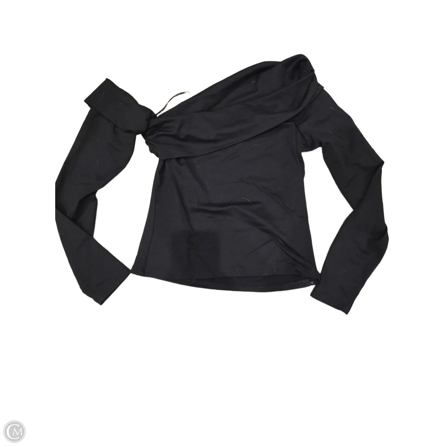 Top Long Sleeve By Abercrombie And Fitch In Black, Size: M