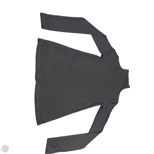 Top Long Sleeve By Vince In Black, Size: S