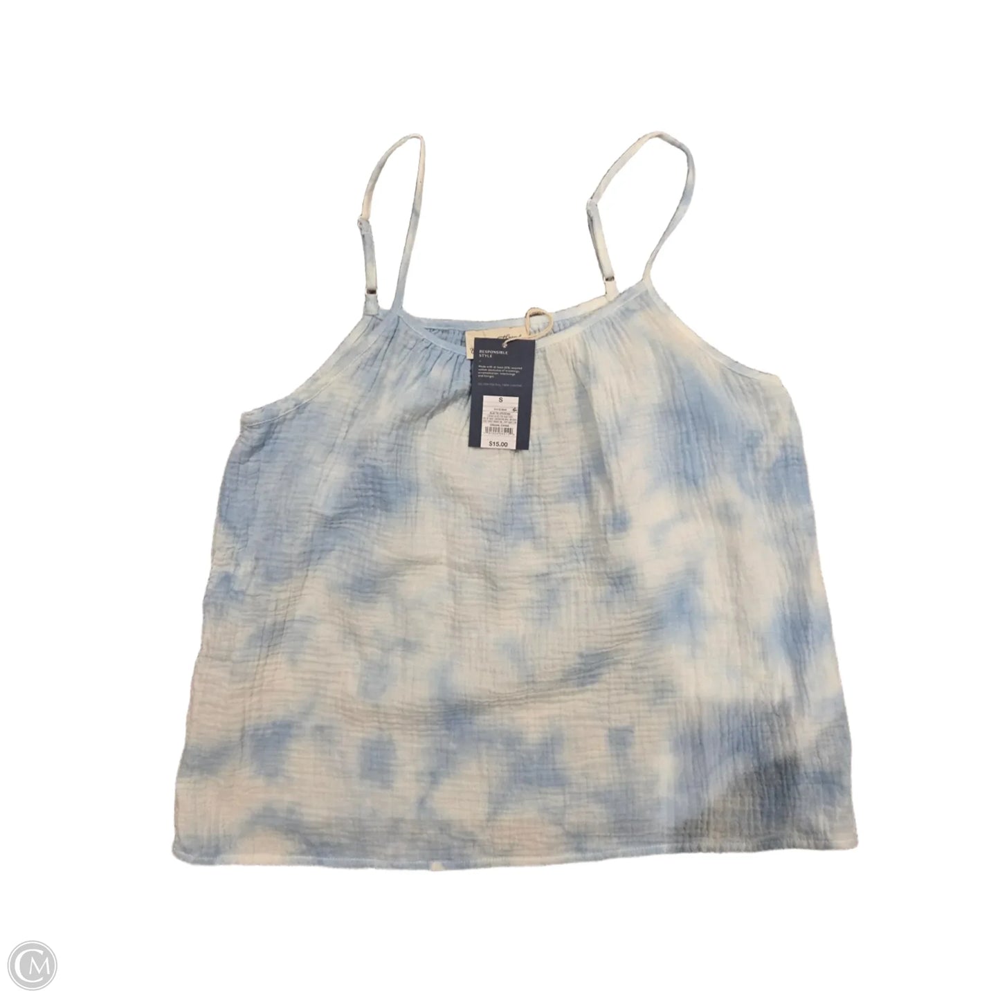 Tank Top By Universal Thread In Blue, Size: S