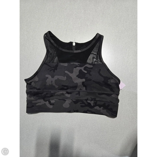 Athletic Bra By Zyia In Camouflage Print, Size: Xl