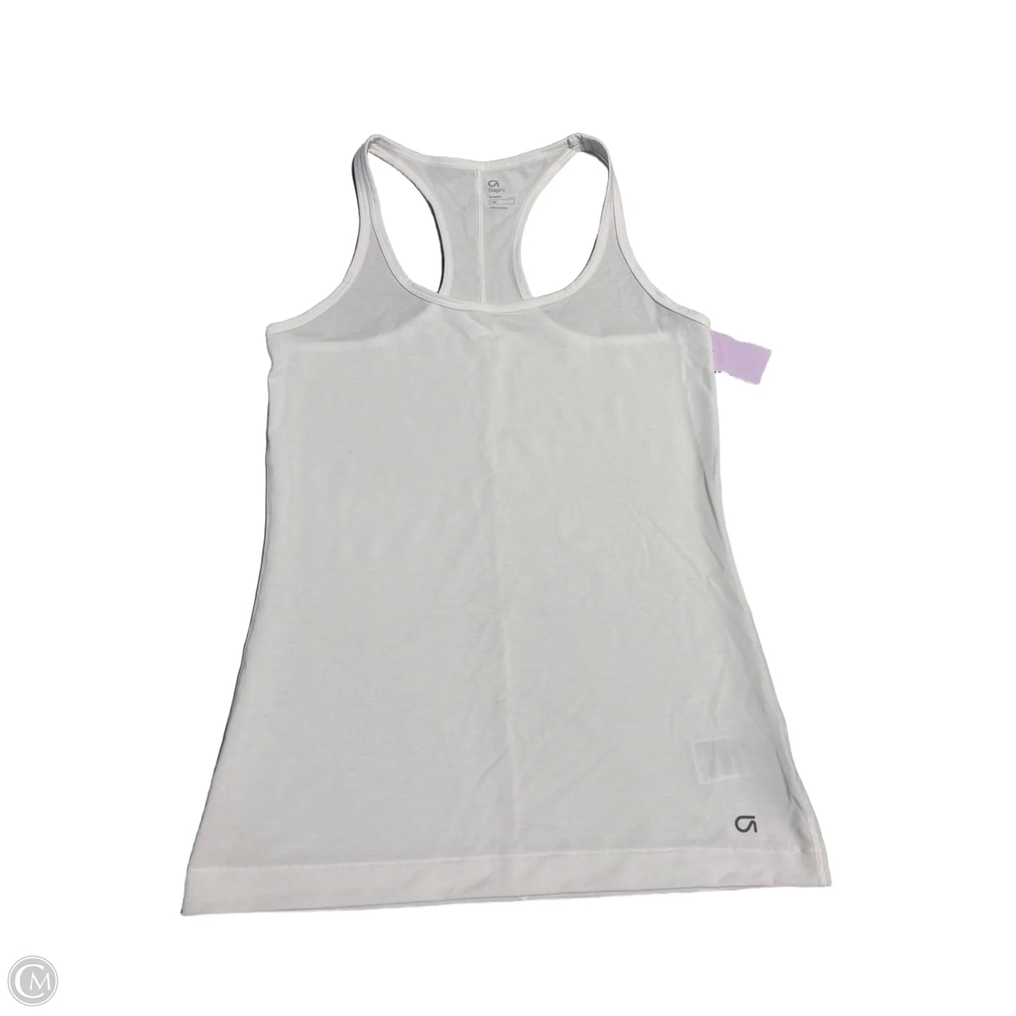 Athletic Tank Top By Gapfit In White, Size: Xs