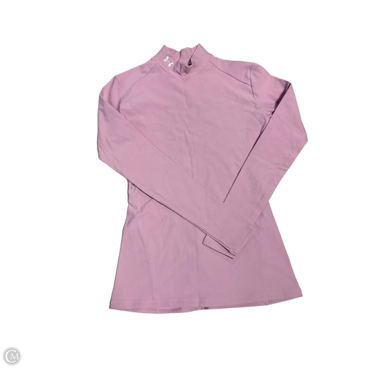 Top Long Sleeve By Under Armour In Purple, Size: M