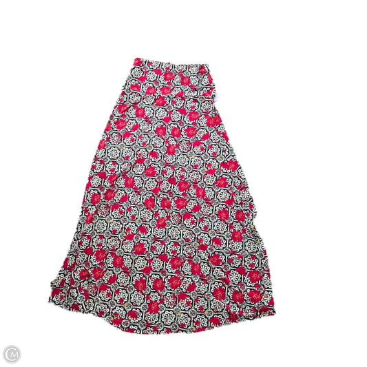 Skirt Maxi By Lularoe In Red, Size: L
