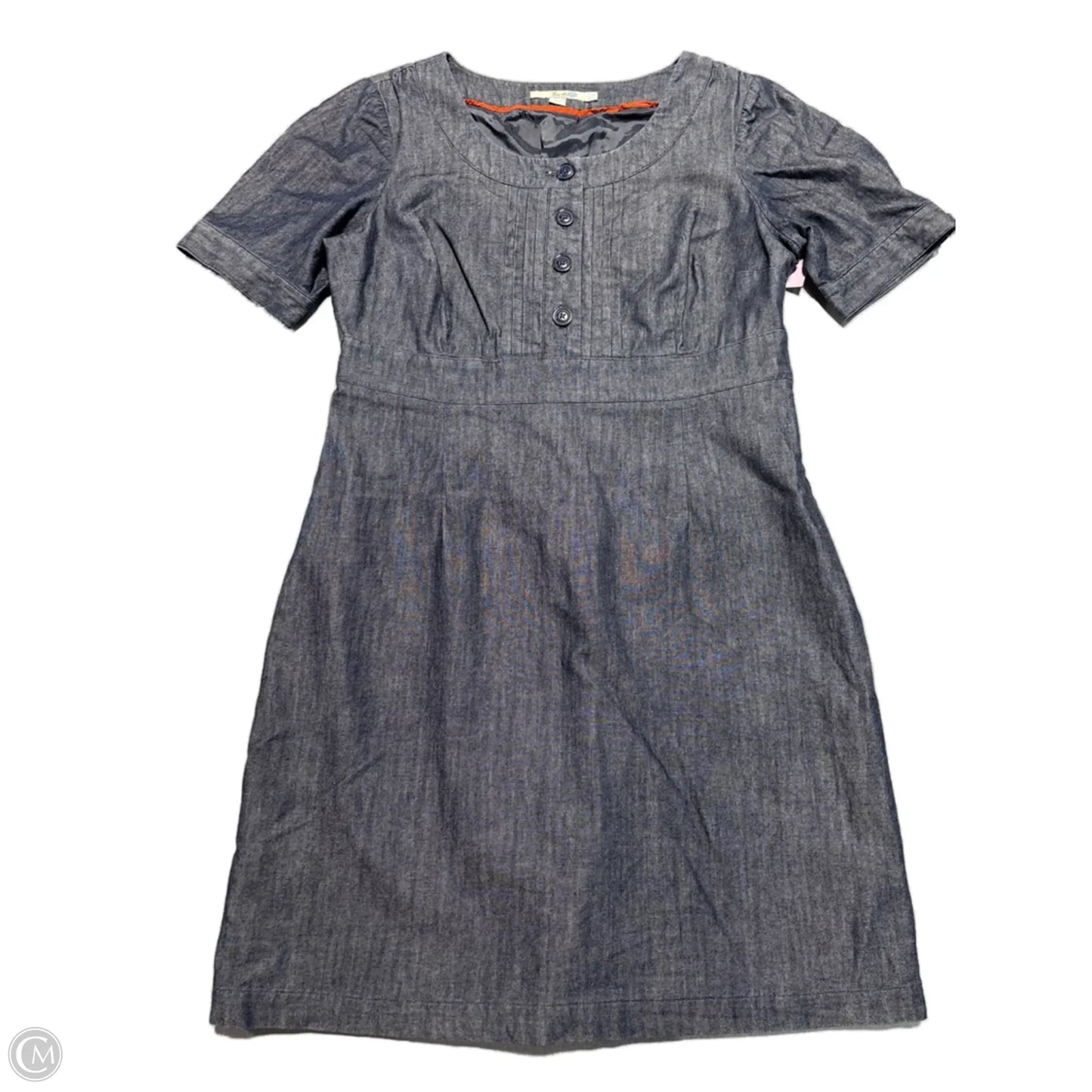 Dress Casual Short By Boden In Blue Denim, Size: 8p
