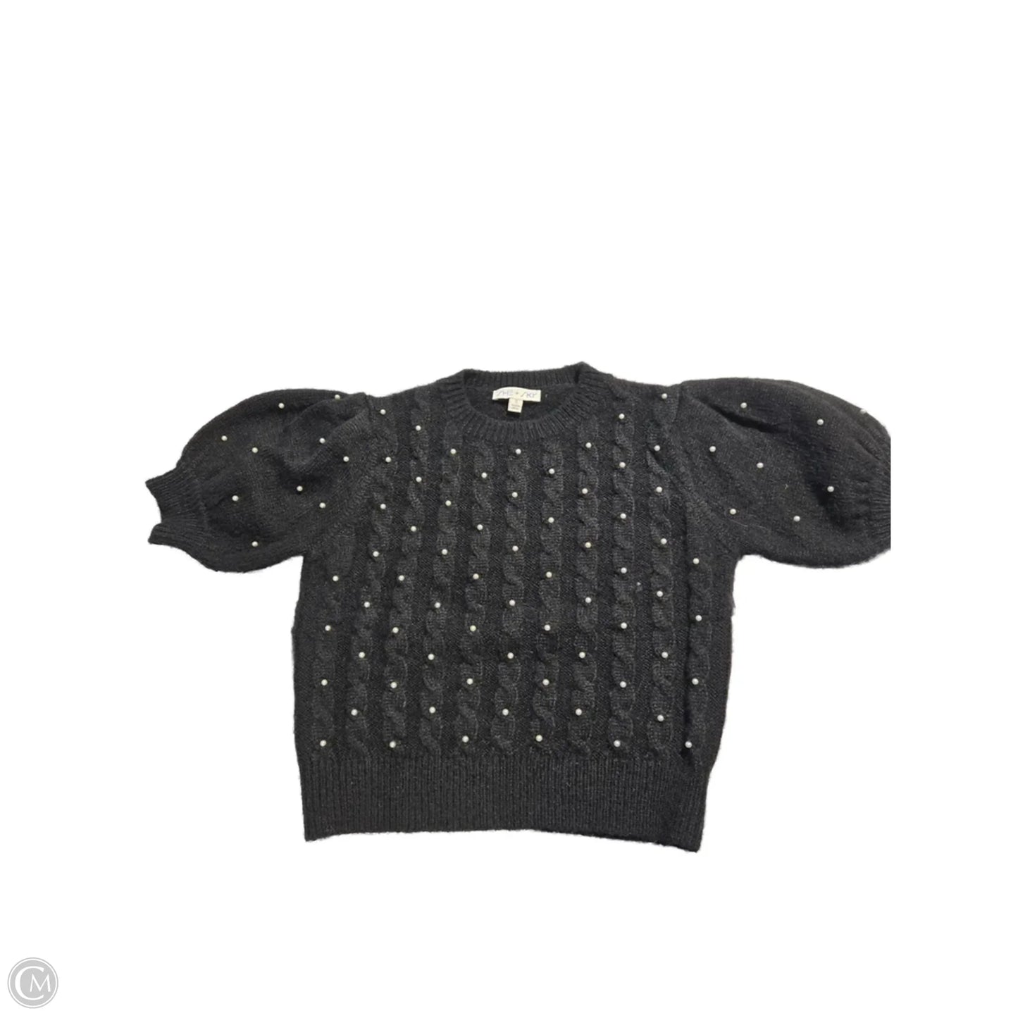 Top Short Sleeve By She + Sky In Black, Size: S