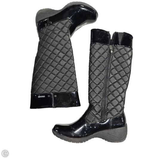 Boots Snow By Weatherproof In Black, Size: 8