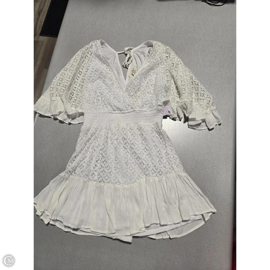 Dress Casual Short By Jessica Simpson In White, Size: S