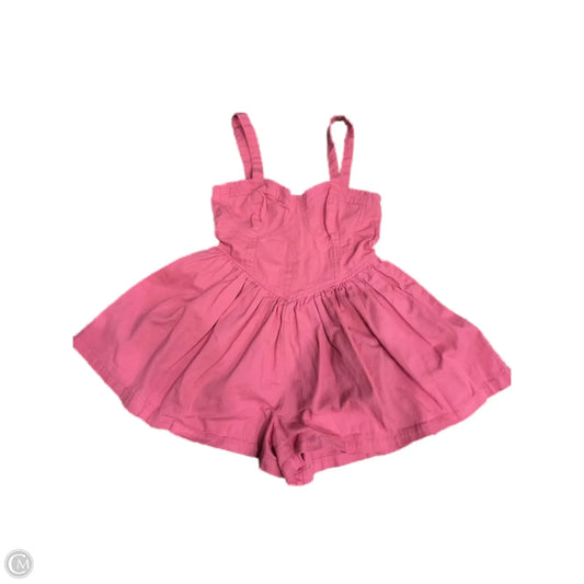 Dress Casual Short By Asos In Pink, Size: S