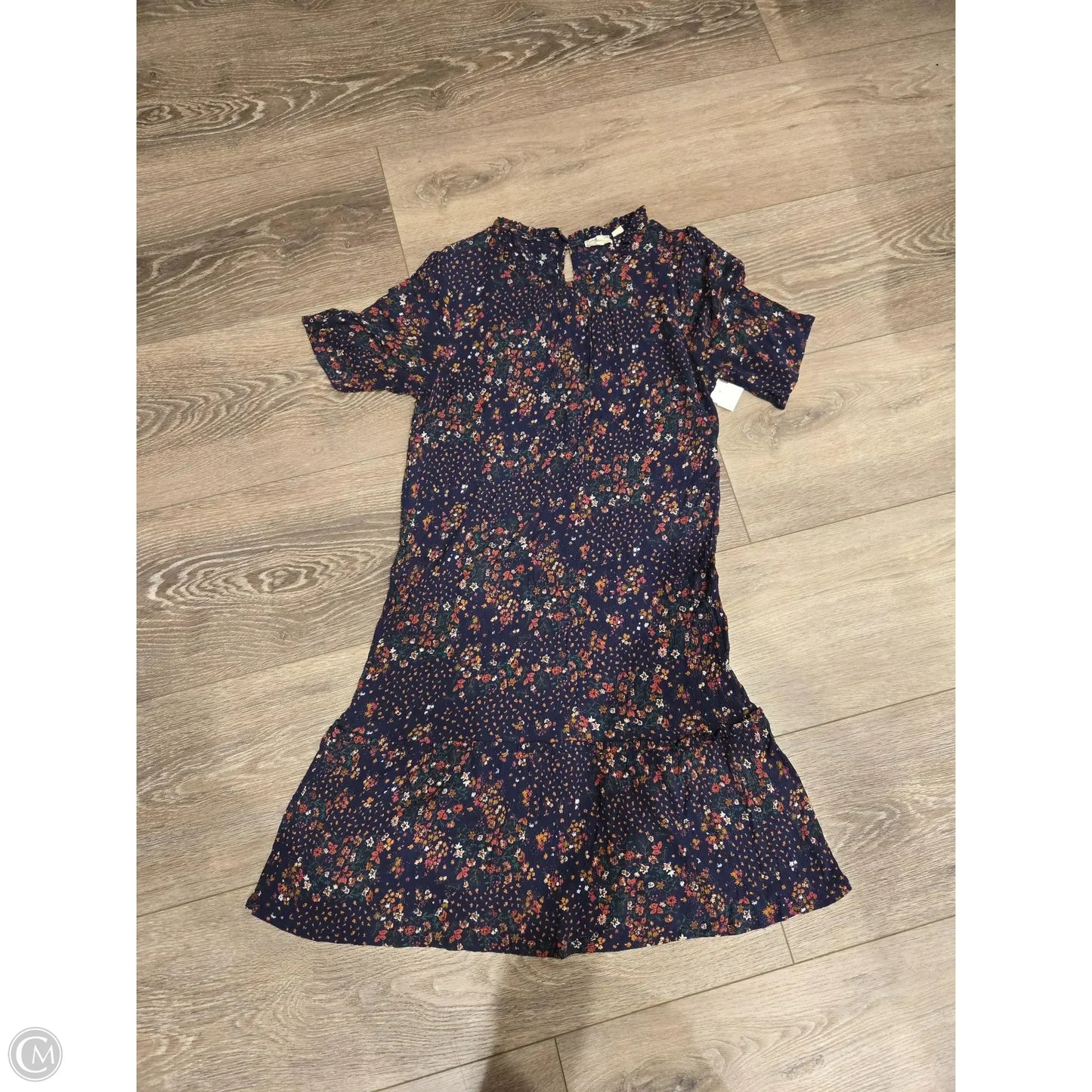 Dress Casual Midi By Fatface In Floral Print, Size: L