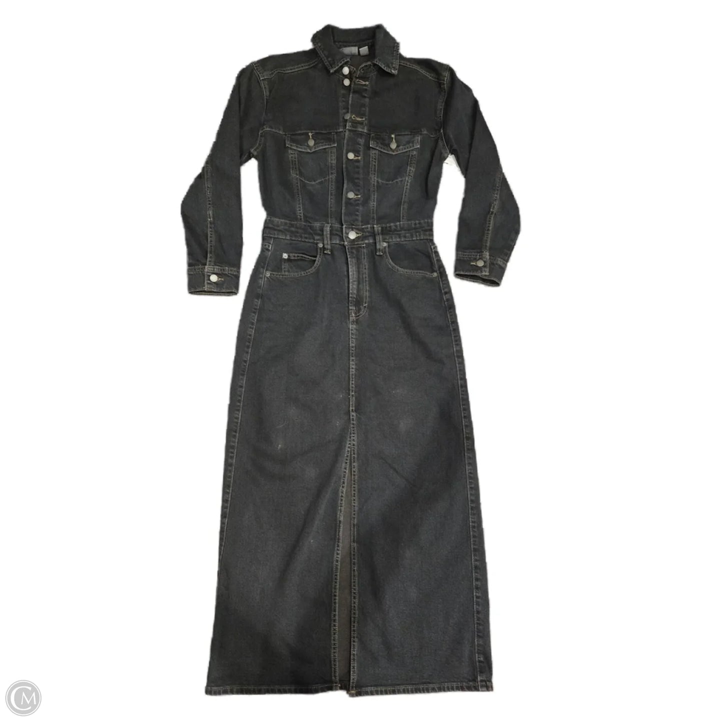 Dress Casual Maxi By Universal Thread In Blue Denim, Size: Xs