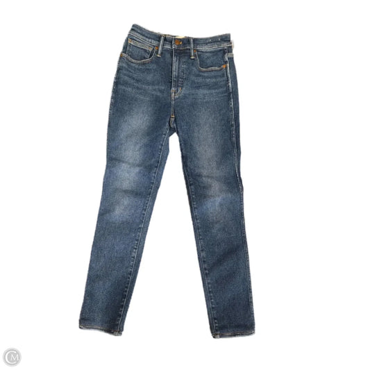 Jeans Skinny By Madewell In Blue Denim, Size: 2