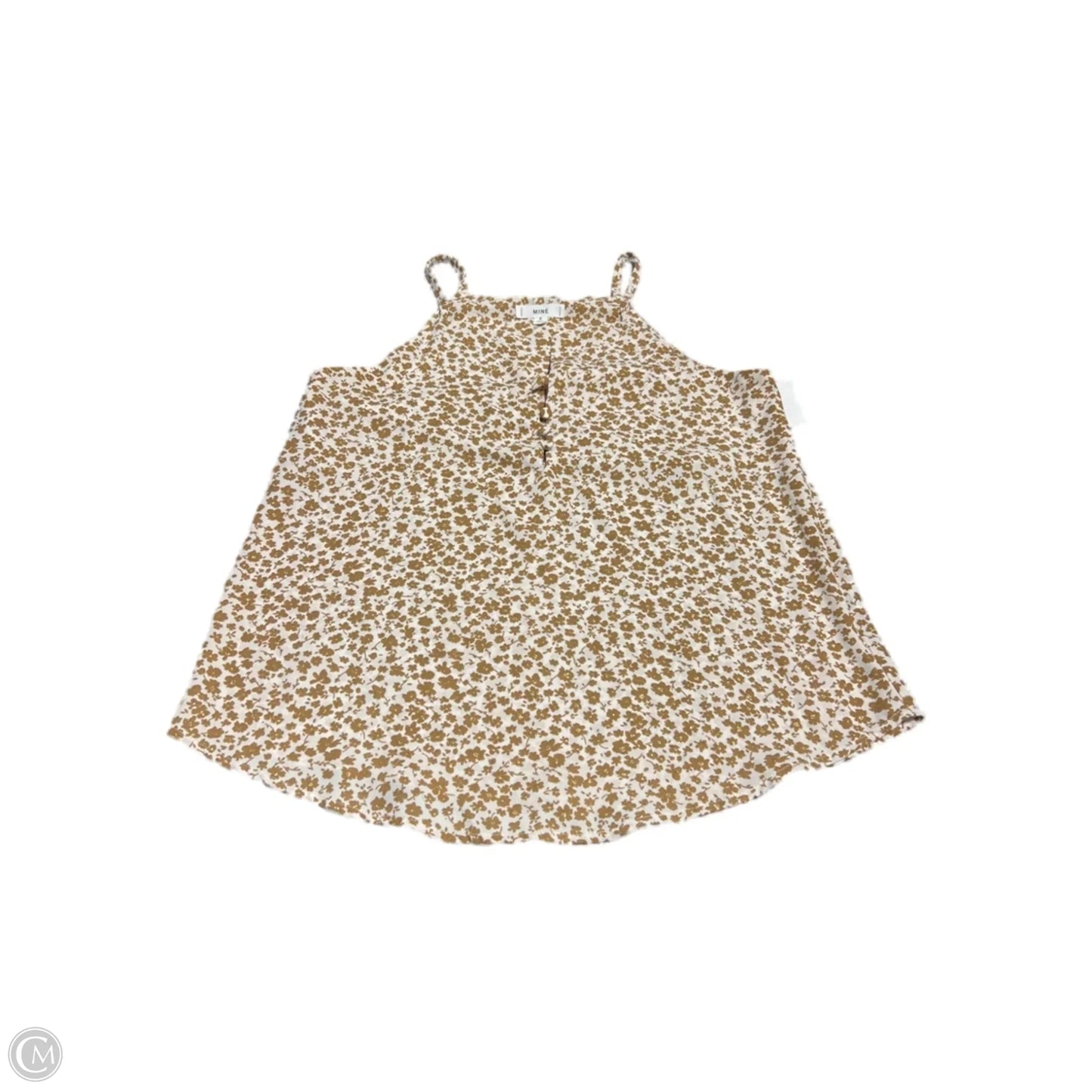 Tank Top By Mine In Floral Print, Size: S