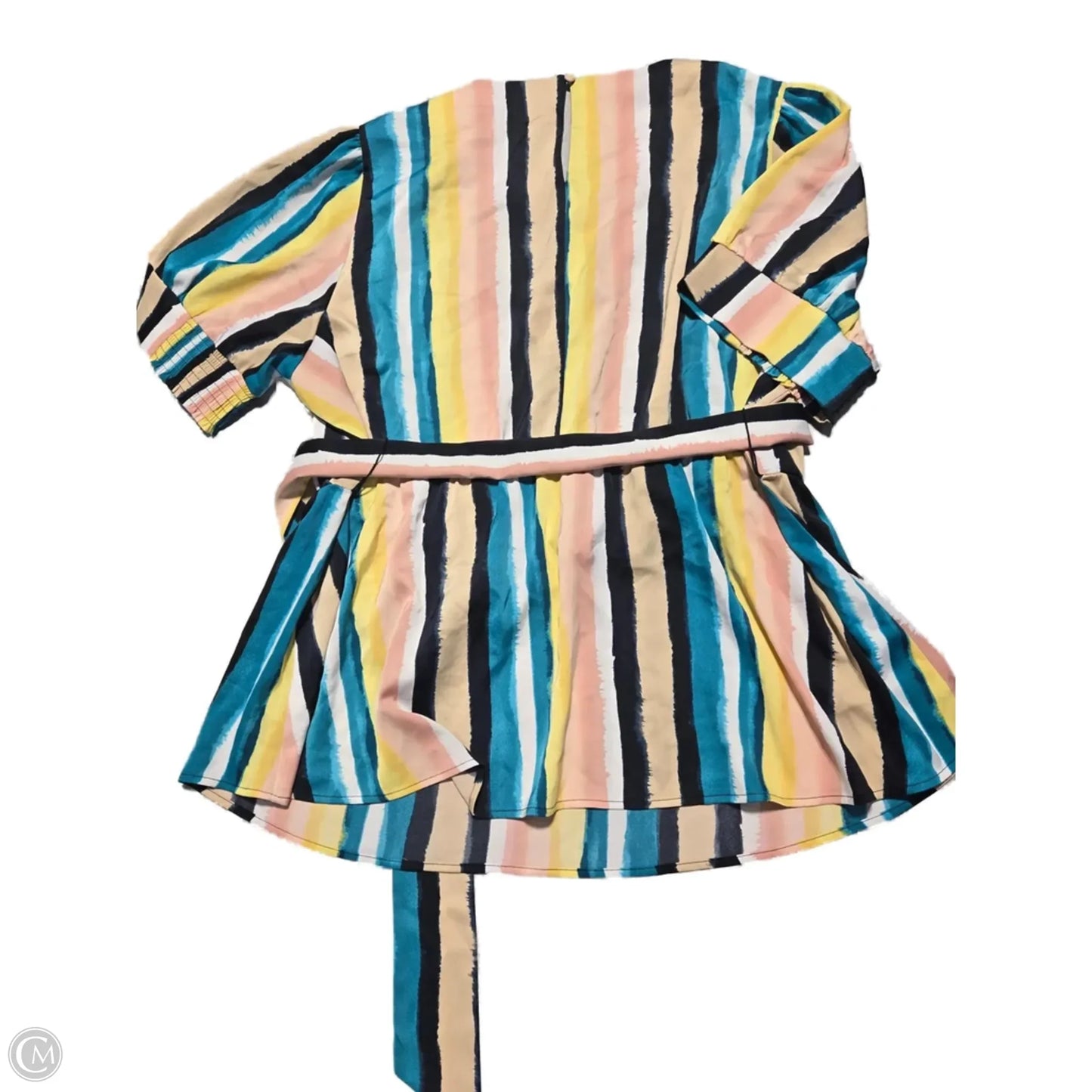 Blouse Short Sleeve By Lane Bryant In Multi-colored, Size: 2x