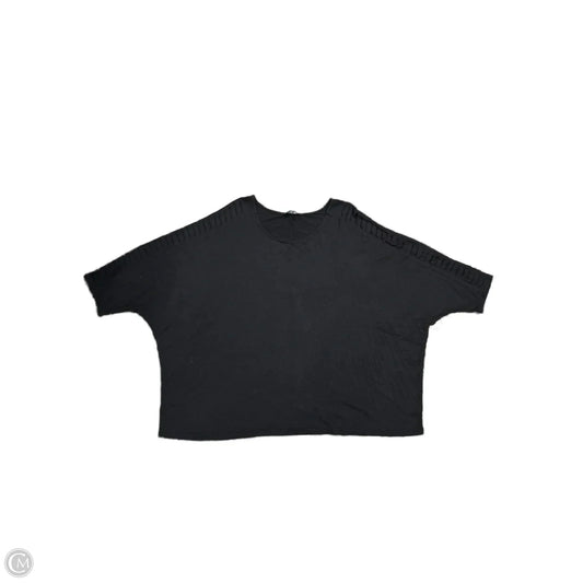 Top Short Sleeve By Lane Bryant In Black, Size: 3x