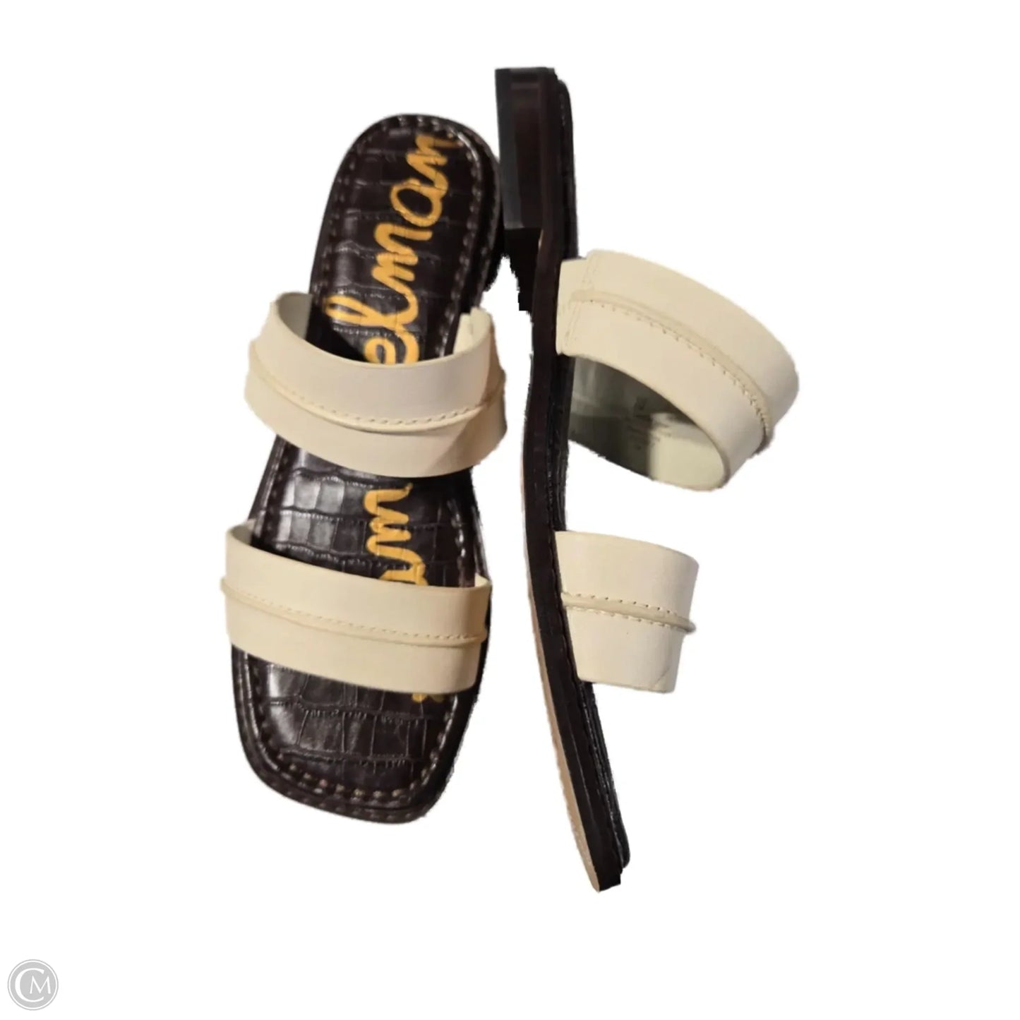 Sandals Flats By Sam Edelman In Cream, Size: 9