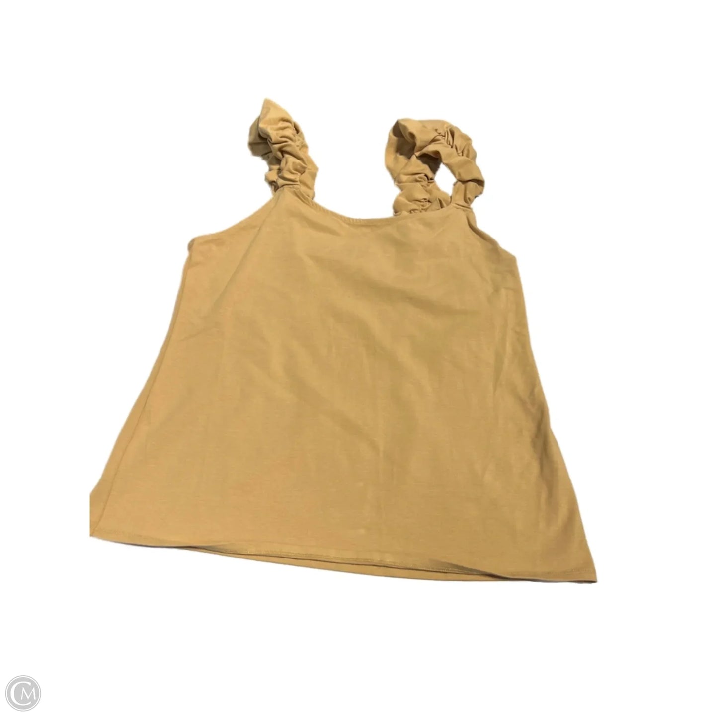 Tank Top By Cato In Tan, Size: L