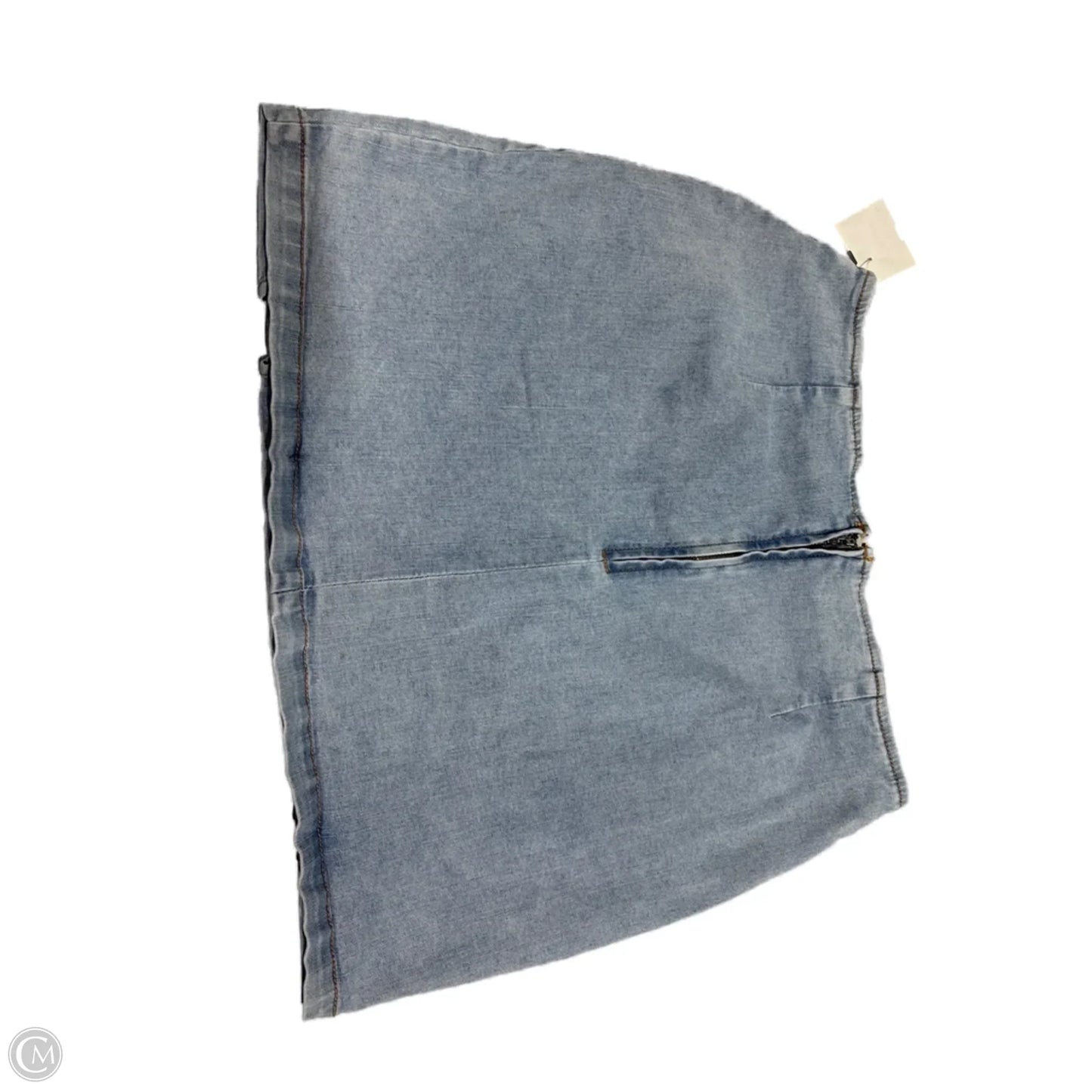 Skirt Mini & Short By Wild Fable In Blue Denim, Size: 12