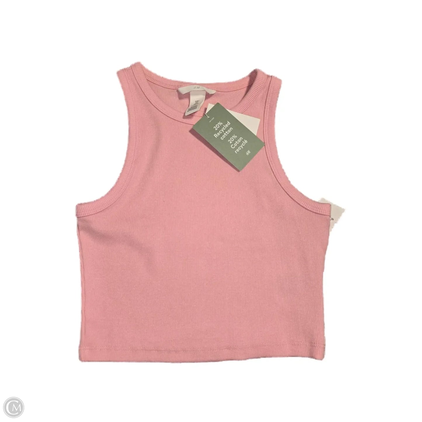 Tank Top By H&m In Pink, Size: S