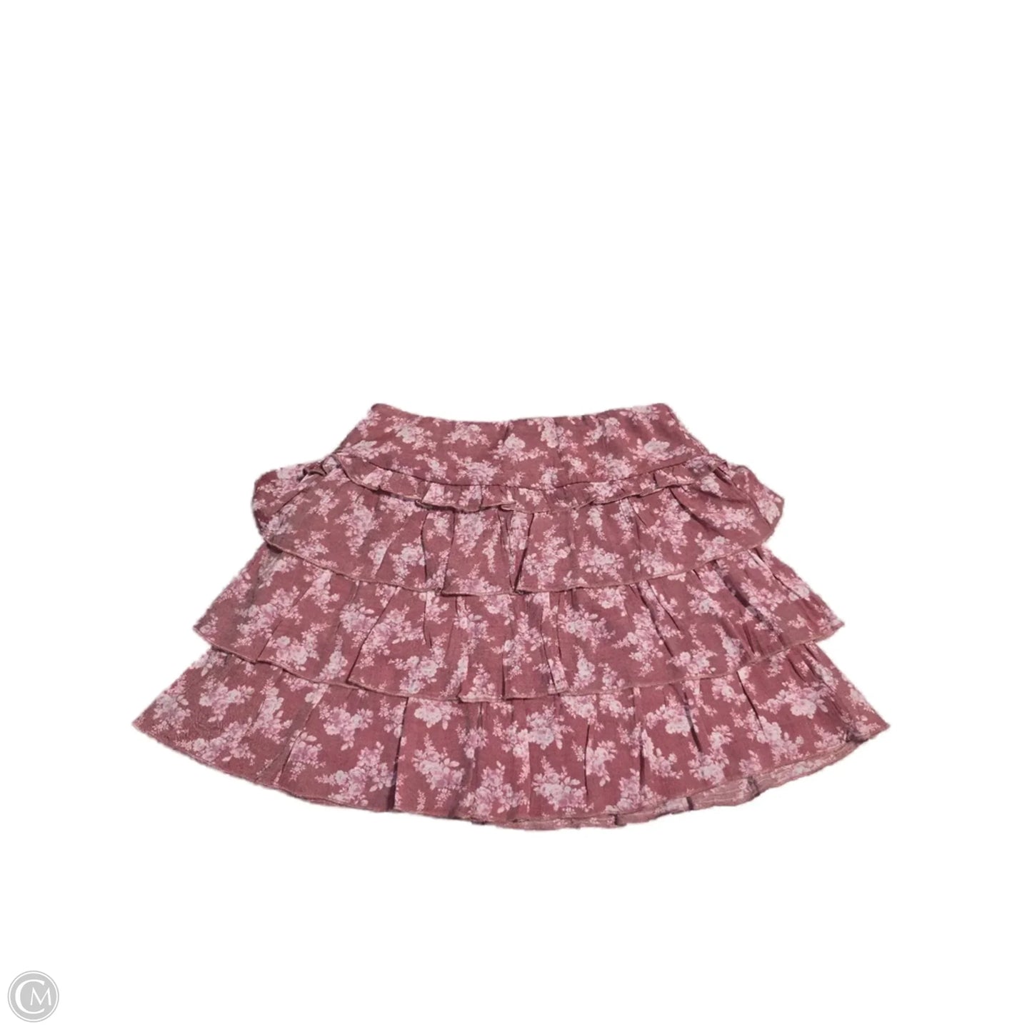 Skirt Mini & Short By Altard State In Pink, Size: S