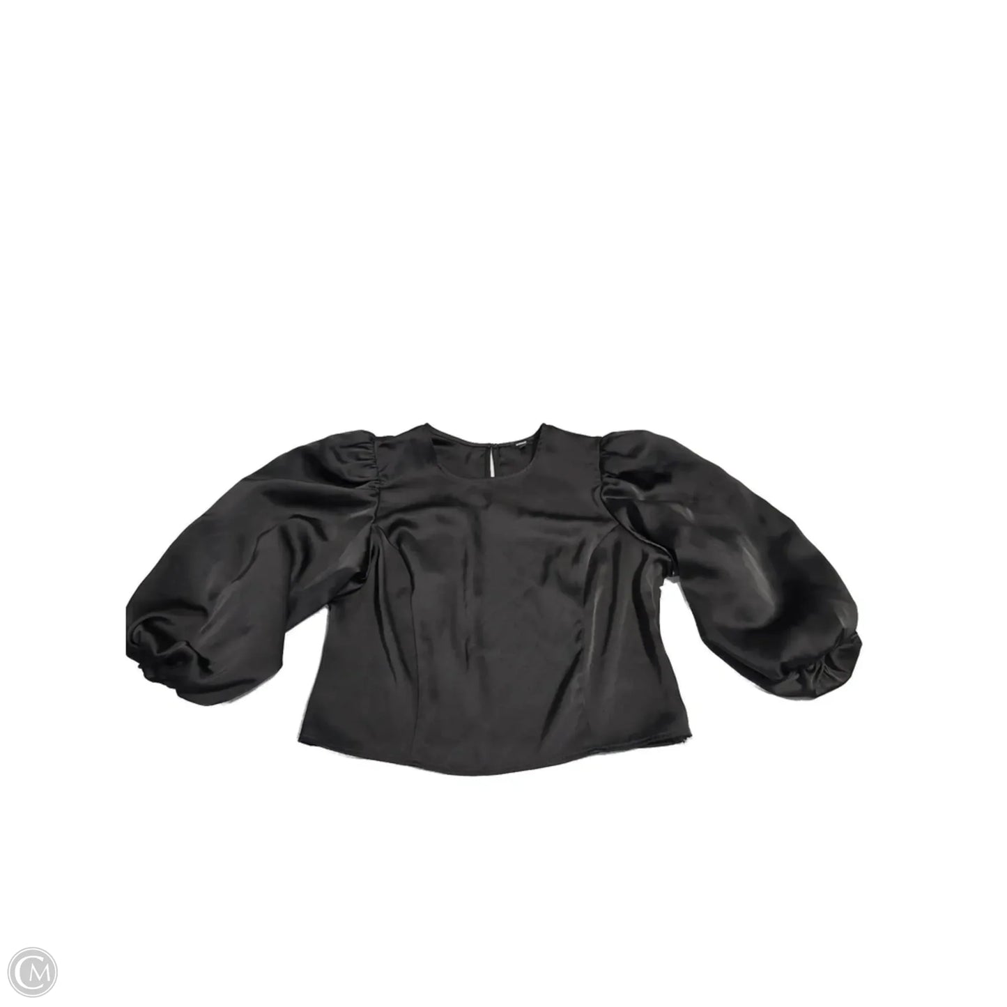 Top 3/4 Sleeve By Express In Black, Size: L