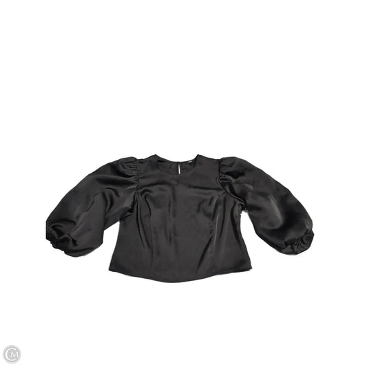 Top 3/4 Sleeve By Express In Black, Size: L