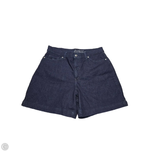 Shorts By Gloria Vanderbilt In Blue Denim, Size: 14