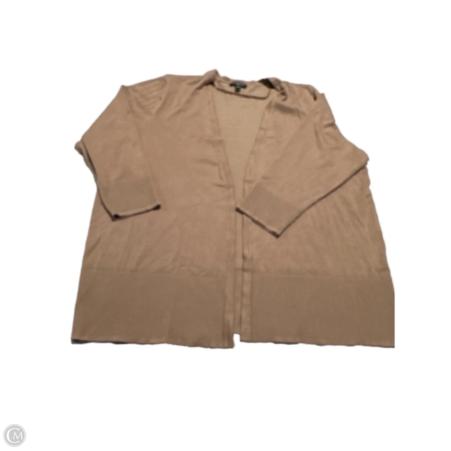 Cardigan By Lane Bryant In Tan, Size: 1x