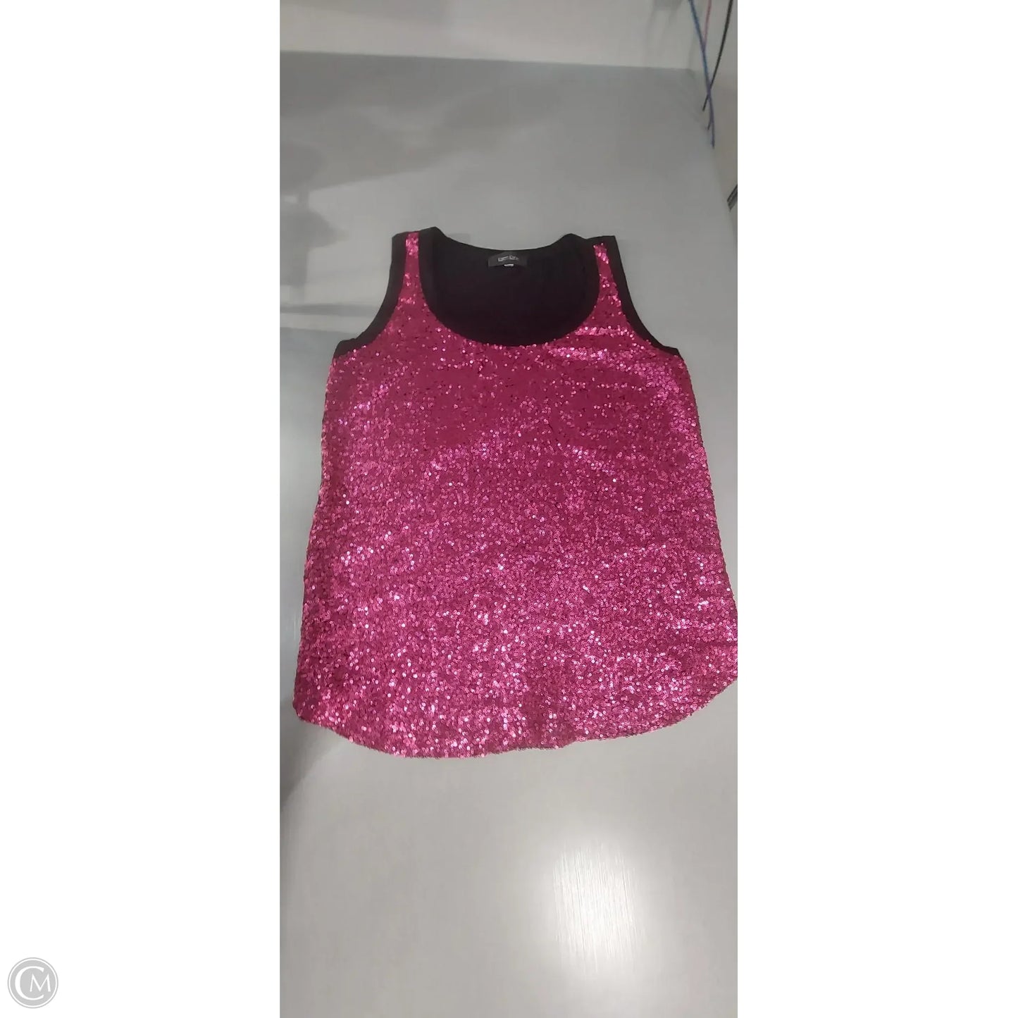 Tank Top By Karen Kane In Pink, Size: Xxl