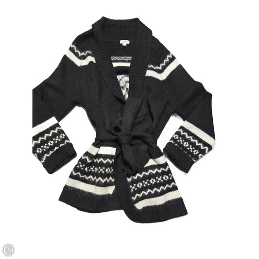 Sweater Cardigan By Dylan In Black, Size: M