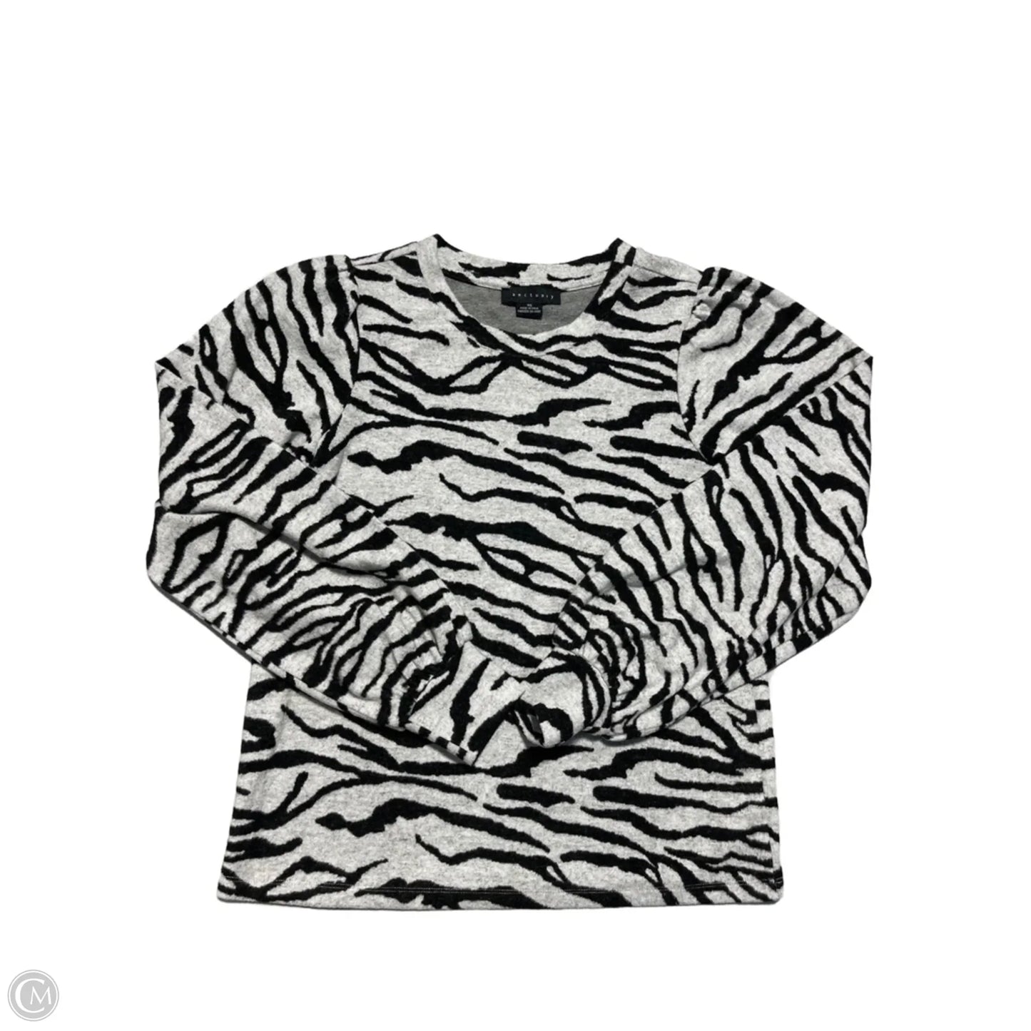 Top Long Sleeve By Sanctuary In Animal Print, Size: Xs