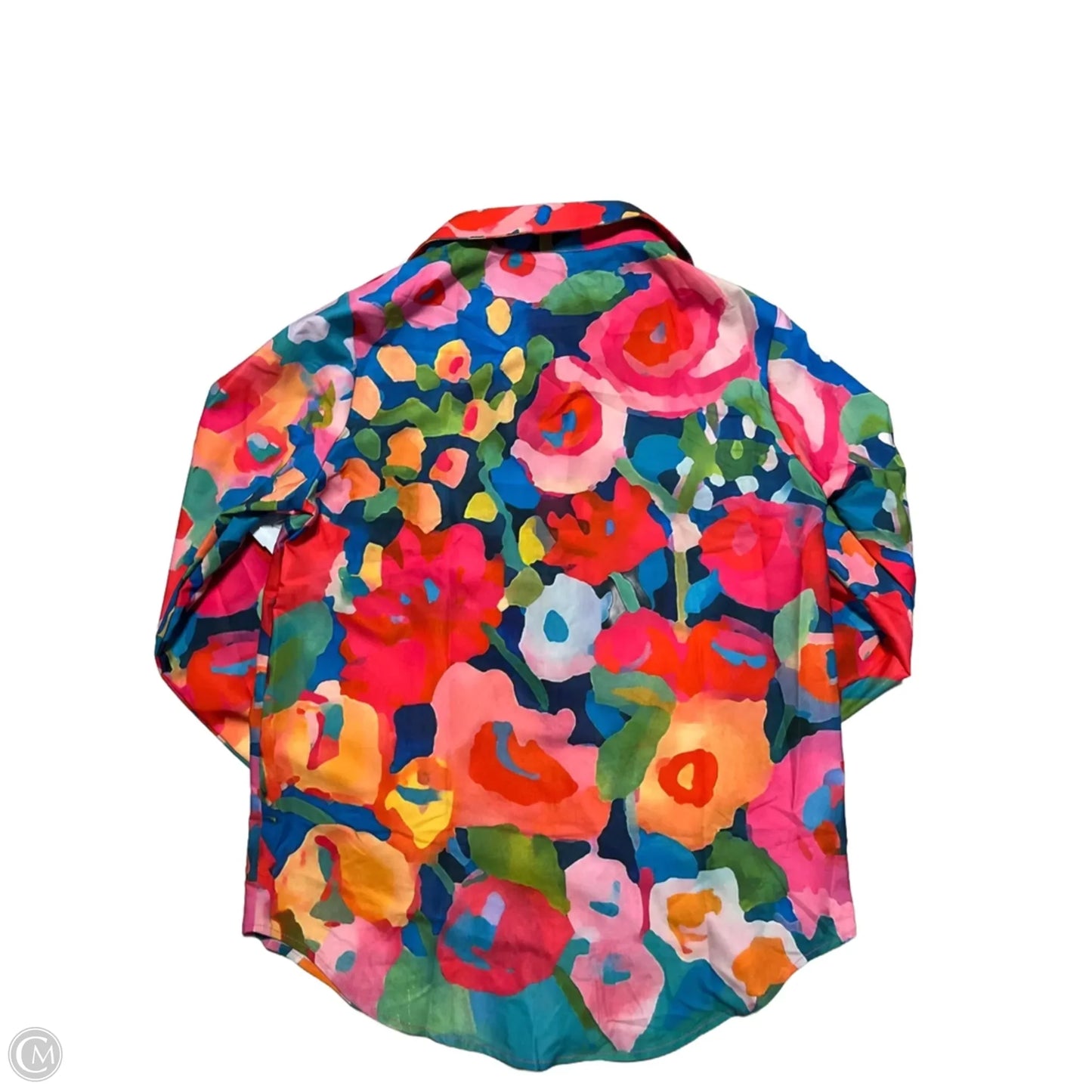 Top Long Sleeve By Cmf In Floral Print, Size: S