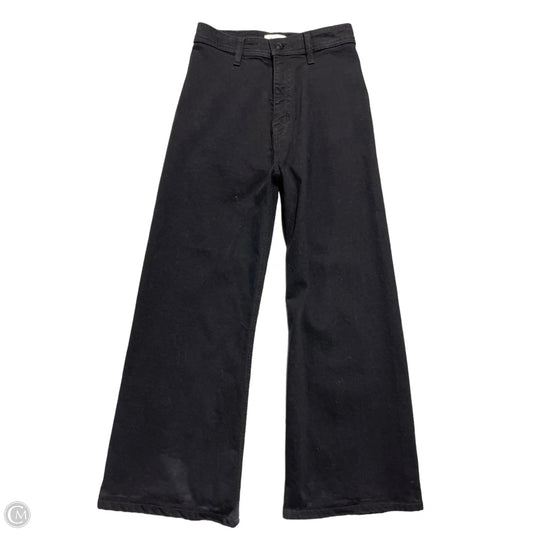 Jeans Wide Leg By Pistola In Black, Size: 0