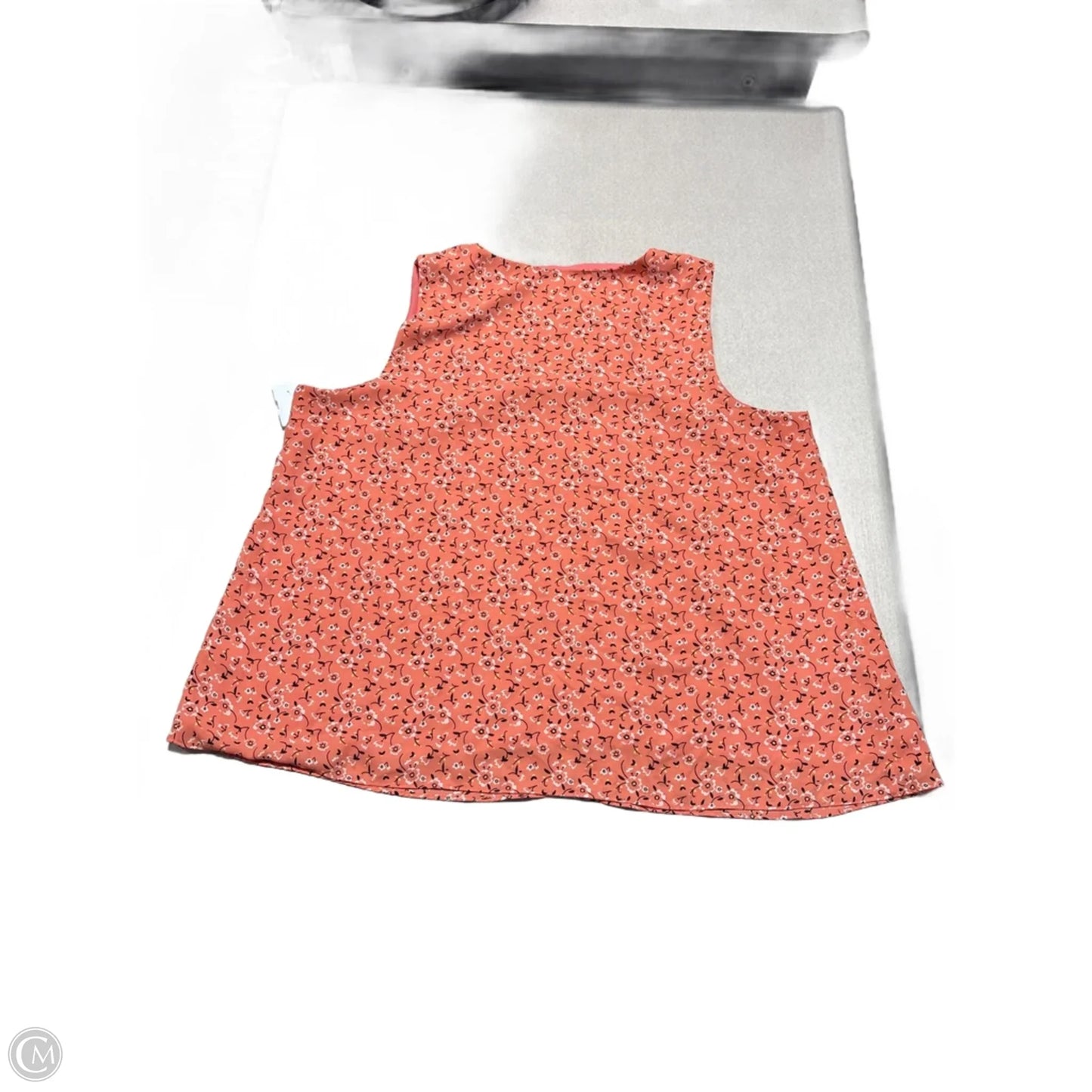 Tank Top By Cato In Floral Print, Size: Xl