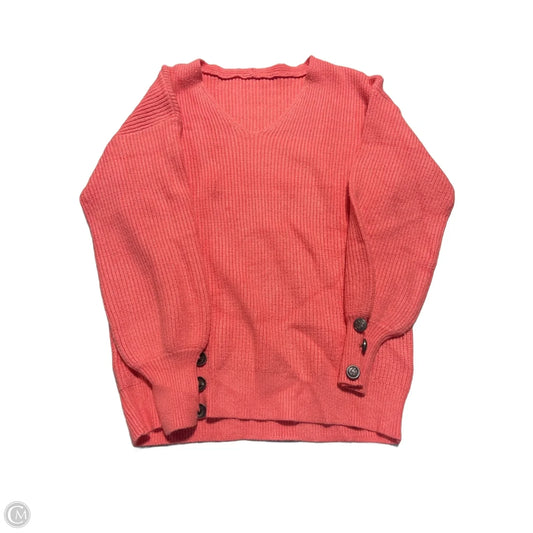 Sweater By Cmf In Coral, Size: S