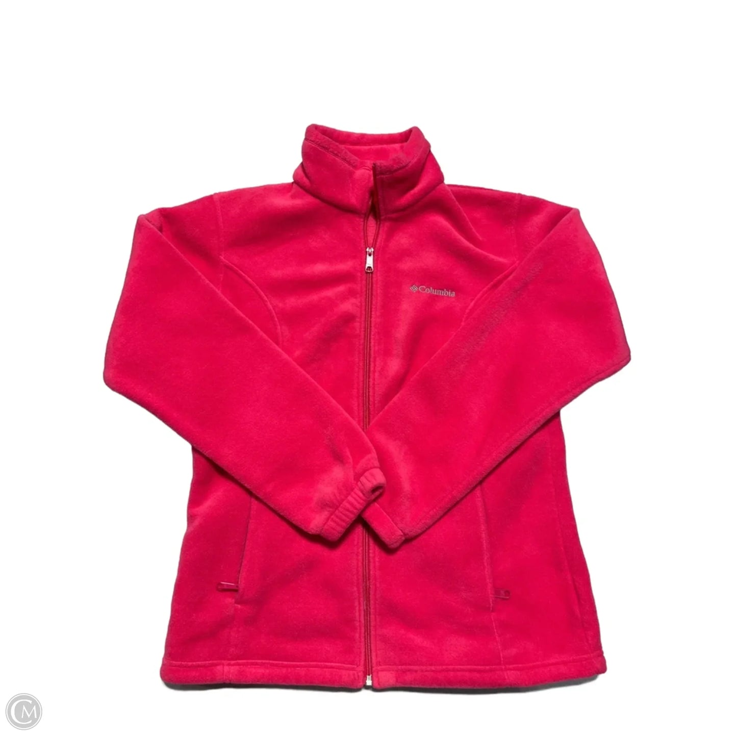 Jacket Fleece By Columbia In Pink, Size: L